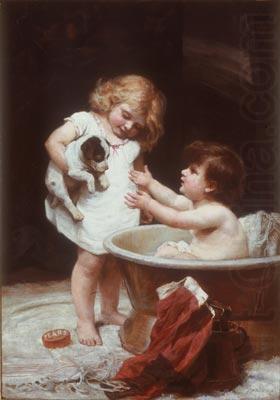 Frederick Morgan His turn next china oil painting image